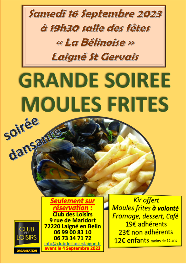 Affiche Moules 2019